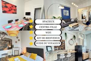 Appartements Le coeur de Reims magnifique 3 chambres au centre : photos des chambres