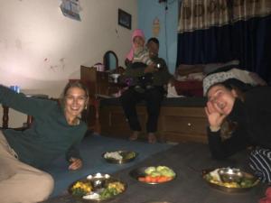 A family homestay