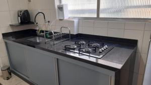 Apartamento Frente Praia Embaré - Varanda Aconchegante - Pet Friendly