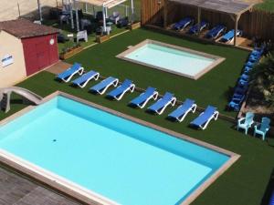 Campings Mobil-home avec terrasse, 3 personnes, 2 chambres a Limeuil - API-1-52-454 : photos des chambres