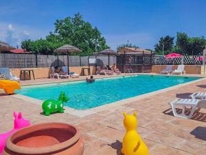 Campings Mobil-home avec terrasse pour 4 personnes a Anduze - API-1-52-443 : photos des chambres