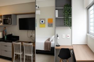 Studio 1016 moderno acomoda até 3Pessoas- rua Oscar Freire próx H-das clínicas