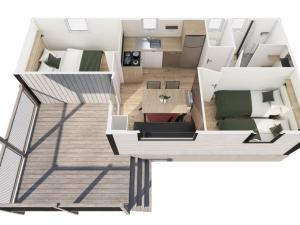 Campings Mobil home prestige avec terrasse, 2 chambres, 4 pers - Anduze - API-1-52-692 : photos des chambres