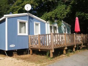 Campings Cabane spacieuse avec terrasse au calme, ideale pour 8 personnes - API-1-52-790 : Mobile Home