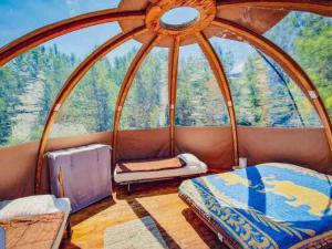 Campings Tente Toile & Bois - 2 Chambres, Terrasse - API-1-52-789 : photos des chambres