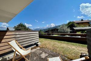 Appartements Charming T2 with Mont Blanc view and terrace : photos des chambres
