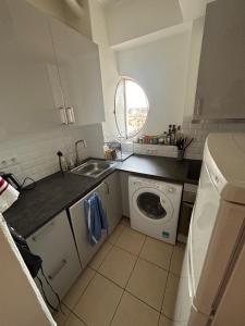 Parisian apartment with a view