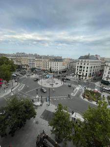 Parisian apartment with a view