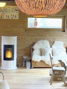 Maisons de vacances Independent chalet great comfort ski Valmorel : photos des chambres