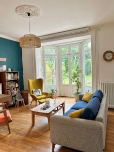 Maison de charme 4 chambres, vue Rance et jardin