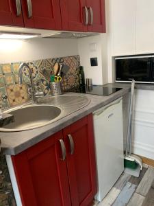 Studio with mezzanine