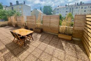 Appartements Spacious 2 room Luxury renovated Terrace Garage-Madeleine : photos des chambres