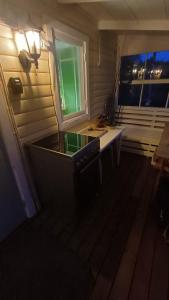 2 small cabins beach, boat, fishing, kayaks sauna