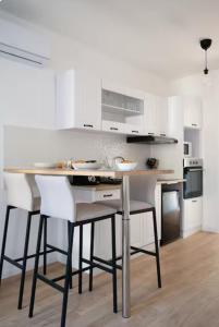 Appartements L-ecrin rose, appartement coeur de ville de Bergerac : photos des chambres