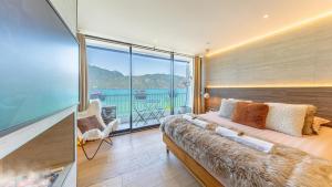 Le Rivage Alpin, Balnéothérapie, Vue lac