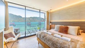 Appartements Le Rivage Alpin, Balneotherapie, Vue lac : photos des chambres