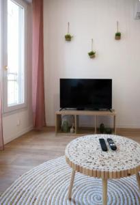 Appartements L-ecrin rose, appartement coeur de ville de Bergerac : photos des chambres