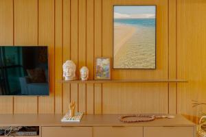 IT109 Maravilhoso Apartamento Pé na Areia 3 Suítes