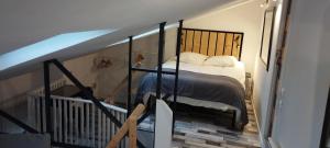 Loft-style duplex apartment