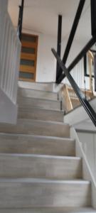 Loft-style duplex apartment