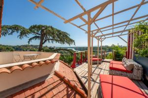 Villas Sublime 180° d'Avignon Villeneuve Ventoux Alpilles : photos des chambres