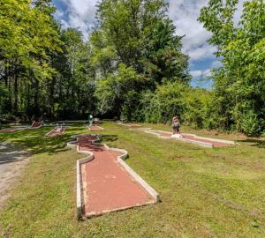 Campings Chalet cozy dans Village au coeur des pins, parking gratuit : photos des chambres