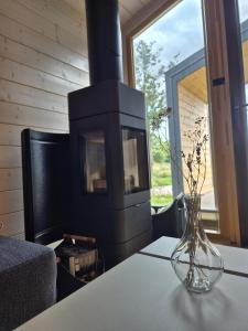 Cozy Tiny House mit Kamin an der Elbe 403