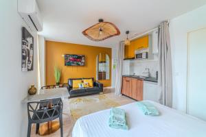 Appartements Mimosa Roanne centre-ville - Parking & Clim : Appartement 1 Chambre