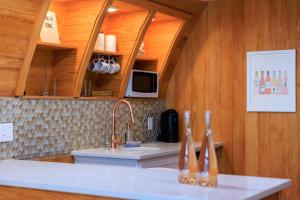 Rosé Wine Barrel Cabin