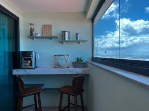 Art Studio - Praia de Armação - 45m Frente Mar - PÉ NA AREIA !!! Com Varanda Gourmet - ALTO PADRÃO