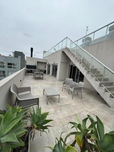 Modern apartment with balcony