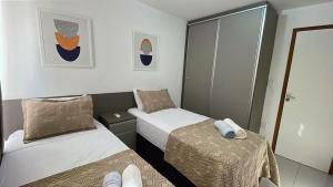 CAY301-Apê completo p 6 pessoas a 300m da Praia do Cabo Branco