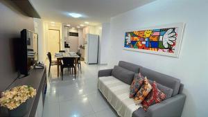 CAY301-Apê completo p 6 pessoas a 300m da Praia do Cabo Branco