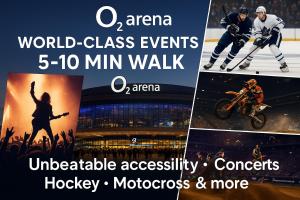 Apartment Paulie 3min to Metro Near O2 Arena and City Centre