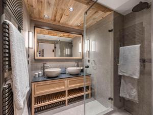 Duplex chic ski aux pieds avec parking et balcon à Méribel - FR-1-565-138