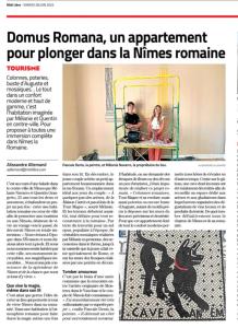 Appartements Domus Romana - Centre ville de Nimes Arenes : photos des chambres