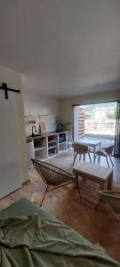 Studio 2 personnes 100metres de la plage