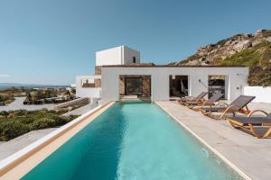 Villa Sorriso - Plaka Beach, Seaview, Pool