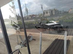 Downtown Delight Terrace Fitness Safety