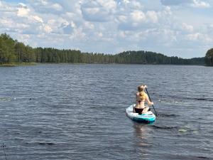 Gemütliches Blockhaus