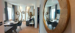 Appartements Romantique chic 150m plage patio : photos des chambres