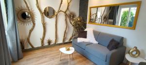 Appartements Romantique chic 150m plage patio : photos des chambres