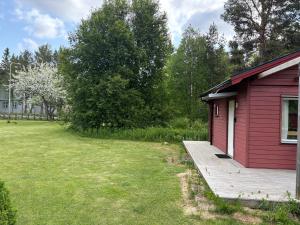 Mysig attefallare mitt i Vemdalen by