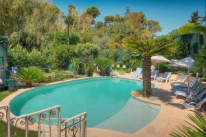 Villas FRGK Luxury Villa in Antibes Heated Pool Spa : photos des chambres