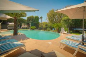 Villas FRGK Luxury Villa in Antibes Heated Pool Spa : photos des chambres