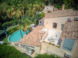 Villas FRGK Luxury Villa in Antibes Heated Pool Spa : photos des chambres