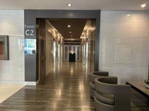 STAYCATION CONDO SHORE RESIDENCES one bedroom w balcony pool view near SMX SM MOA IKEA NAIA DFA OCEAN PARK DFA