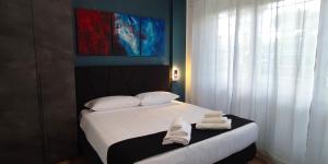 Ancient Rome Colosseum modern and bright apartment