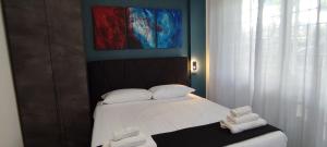 Ancient Rome Colosseum modern and bright apartment