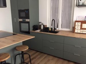 Maisons de vacances Charming house with garden close to Monet : photos des chambres